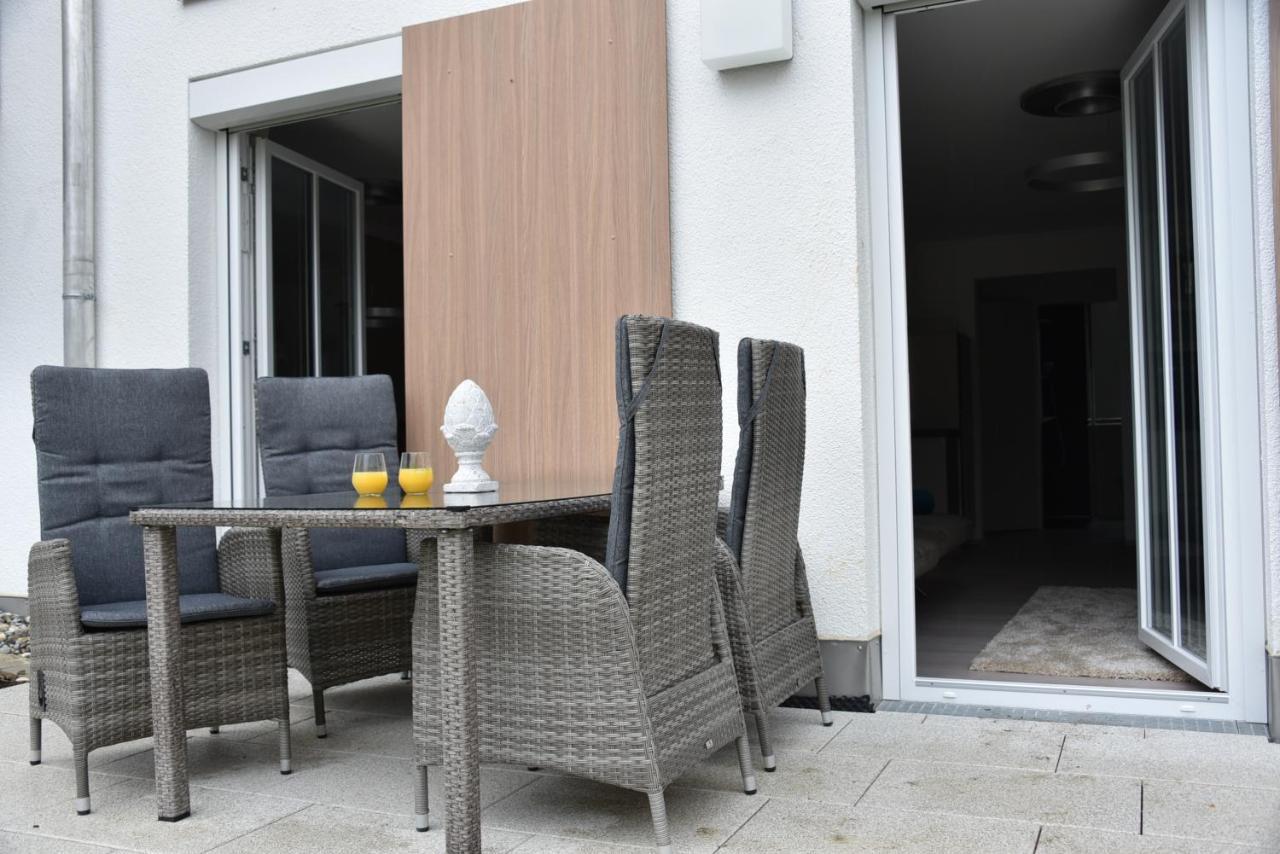 Apartament Antike & Modern Deluxe 2 Mit Terrasse Leipheim Zewnętrze zdjęcie